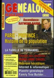 Généalogie Magazine n° 274