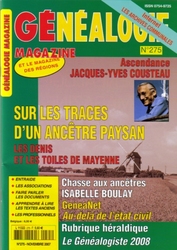 Généalogie Magazine N° 275