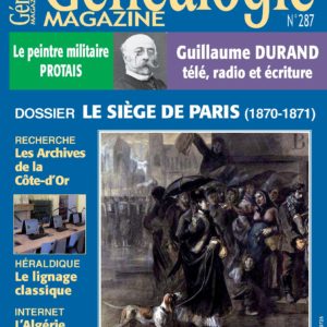 Généalogie Magazine N° 287