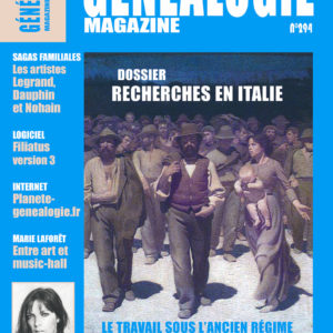 Généalogie Magazine N° 294