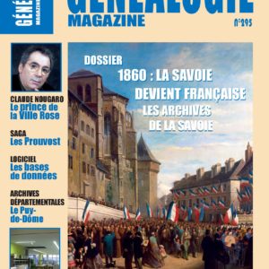 Généalogie Magazine N° 295