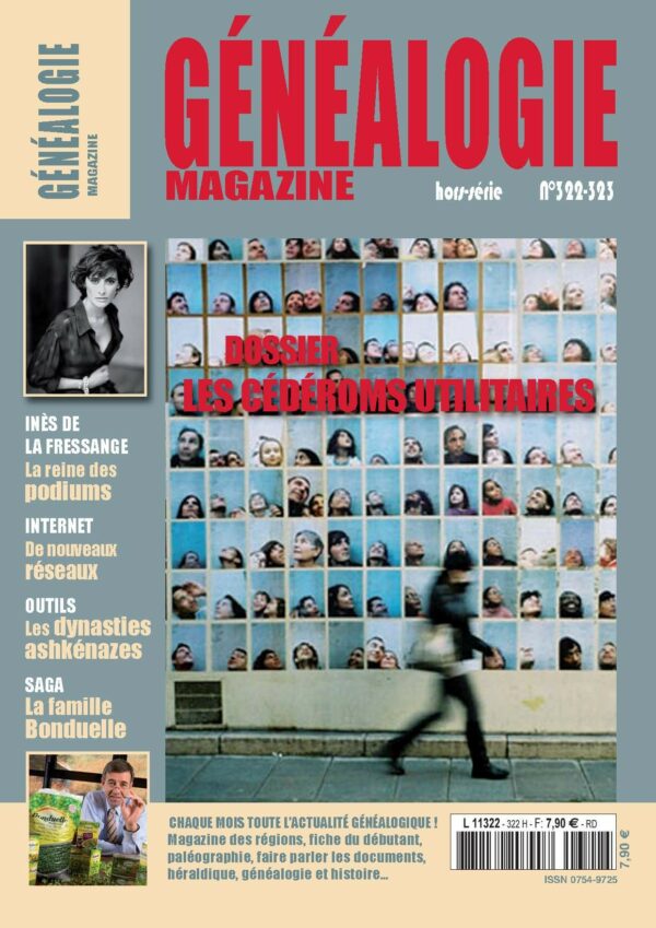 Généalogie Magazine N° 322-323