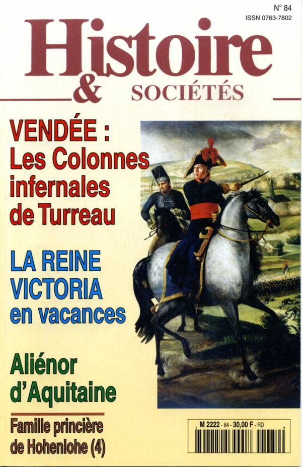 Histoire & Sociétés N° 084 – Version numérique