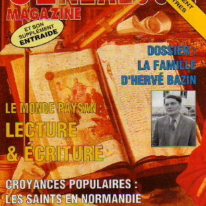 Généalogie Magazine n° 152 – septembre 1996