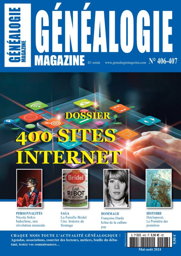 Généalogie Magazine N° 406-407 - Version Numérique