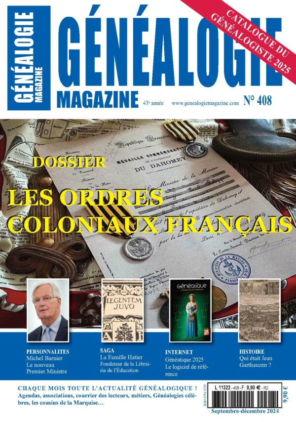 Généalogie Magazine N° 408 – Version Numérique
