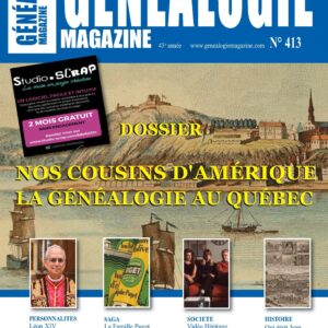 Généalogie Magazine N° 413 – Version Numérique