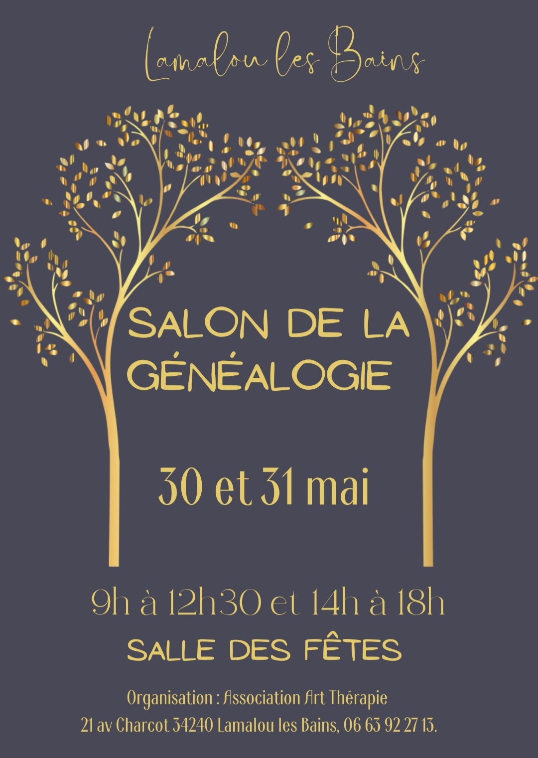 Salon de la Généalogie – Lamalou les Bains (34)