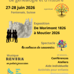 2e salon international de généalogie et d'histoire à Fontenais (Suisse)