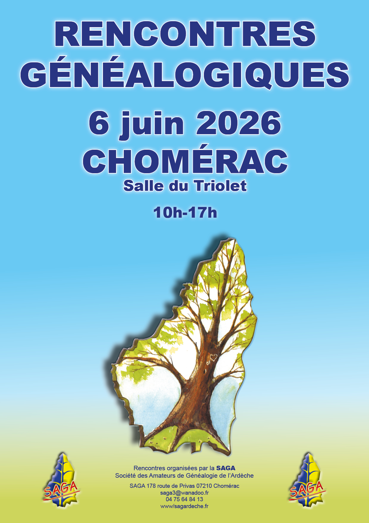 Rencontres généalogiques – Chomérac (07)