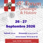 18e  Forum généalogie et histoire – Annecy (74)