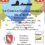 Le Cercle Généalogique de l’Aunis fête ses 40 ans