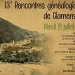 13e Rencontres généalogiques de Clamensane (04)